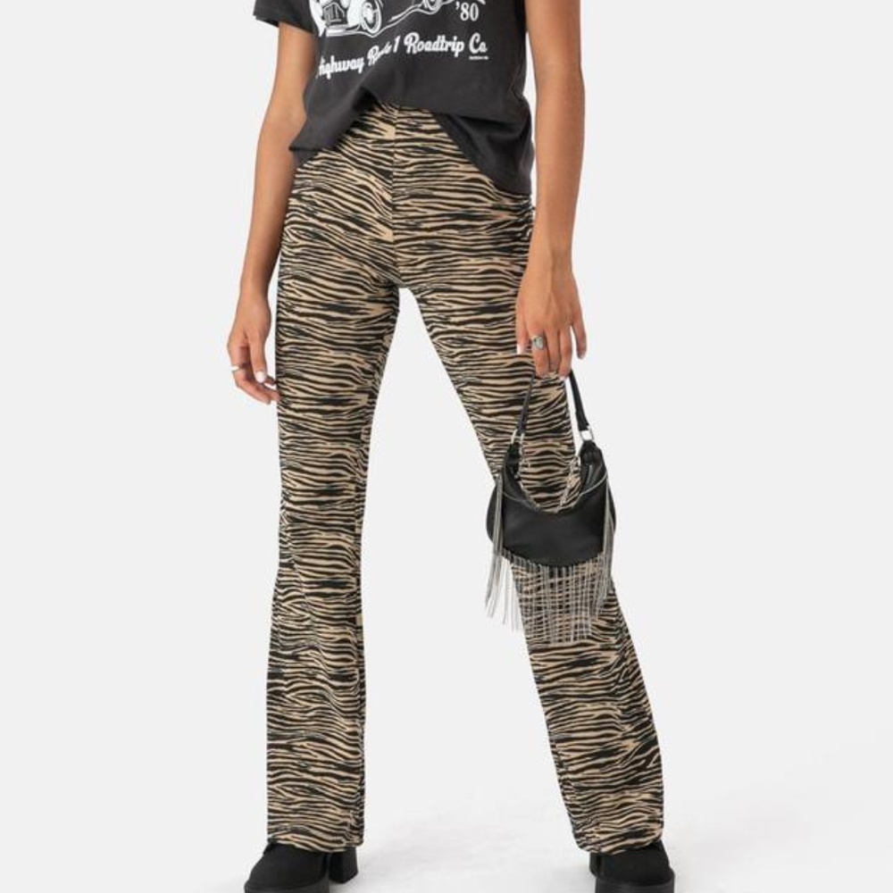 Zebra Print Pant
